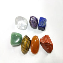 Charger l&#39;image dans la galerie, Lot de pierres des sept chakras - image 3