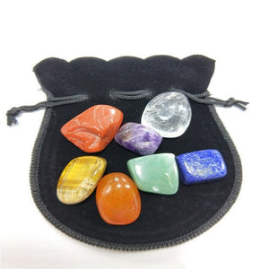 Lot de pierres des sept chakras - image 2