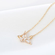 Charger l&#39;image dans la galerie, Pendentif d&#39;un origami de grue - image 4