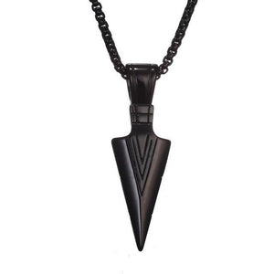 Pendentif fait d'une pointe de flèche - image 3