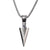 Pendentif fait d'une pointe de flèche - image 1