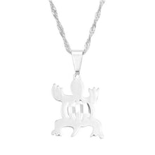 Charger l&#39;image dans la galerie, Pendentif portant le Denkyem - image 2