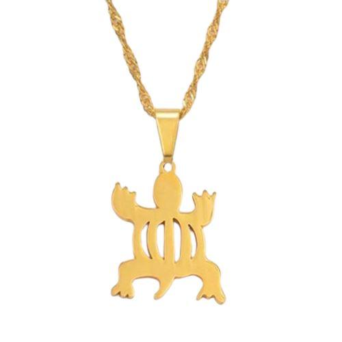 Pendentif portant le Denkyem - image 1