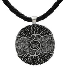 Charger l&#39;image dans la galerie, Pendentif Yggdrasil en spirale - image 1