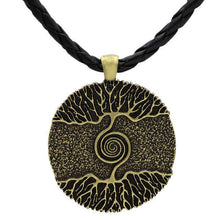 Charger l&#39;image dans la galerie, Pendentif Yggdrasil en spirale - image 2