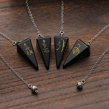 Charger l&#39;image dans la galerie, Pendule aux symboles du reiki - image 6