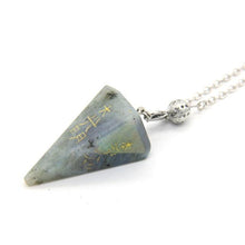 Charger l&#39;image dans la galerie, Pendule aux symboles du reiki - image 5