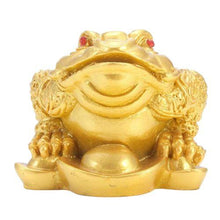Cargar imagen en el visor de la galería, Statue de Jin Chan (ou crapaud d&#39;or) - image 3