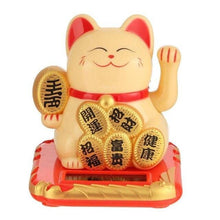 Cargar imagen en el visor de la galería, Statue de Maneki Neko souriant - image 2