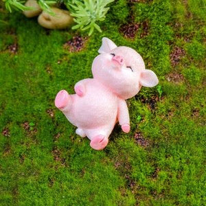 Statue de petit cochon porte-bonheur - image 5