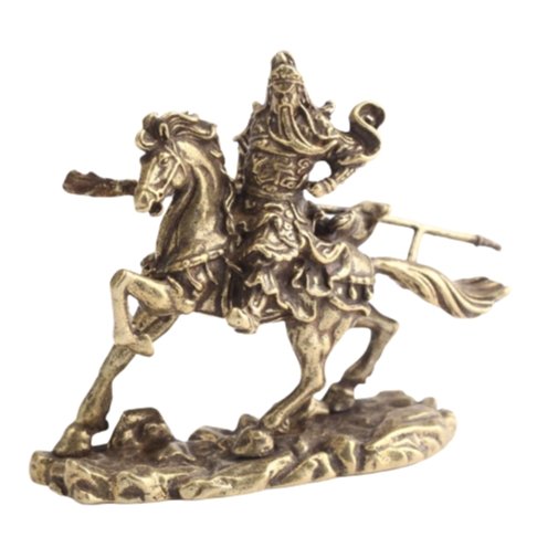 Statue laiton du général Guan Yu - image 1