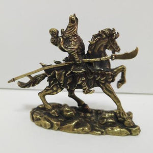 Statue laiton du général Guan Yu - image 2