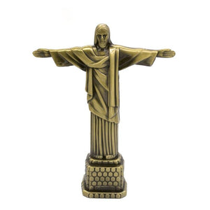 Statuette du Christ Rédempteur vue de face