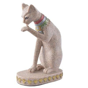 Statuette égyptienne de chat - image 3